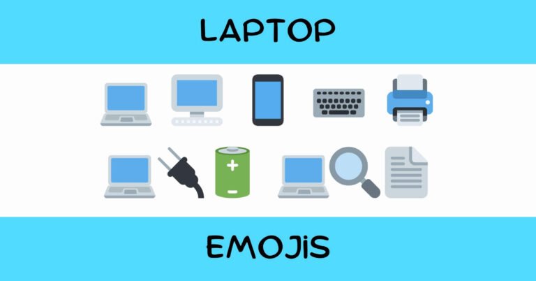 💻 Laptop Emojis Combo 💻🔌🔋, Examples | Copy and Paste