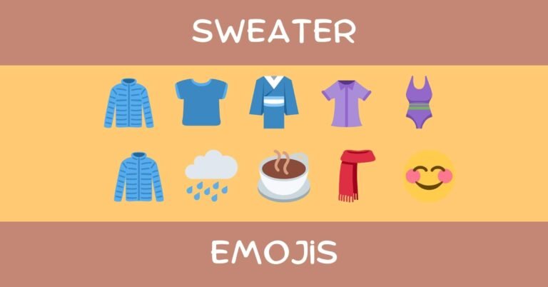 🧥 Sweater Emojis Combo 🧥🏠🛋️🧣❤️, Examples | Copy and Paste