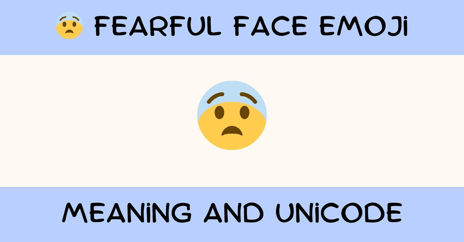 😨 Fearful Face Emoji Meaning from a Girl and Boy, Unicode, Examples and Usage